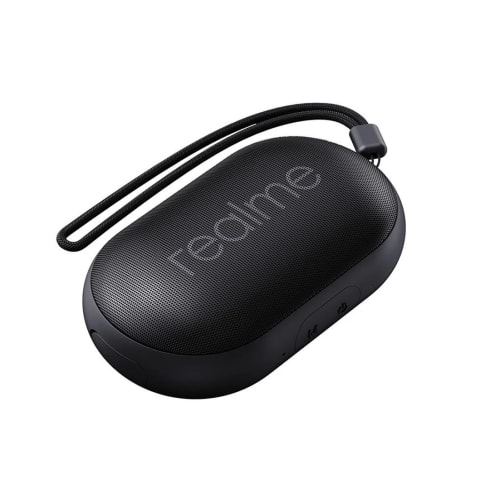 Realme Portable Speakers 3 WATT Black  Pocket Speaker with Bass Radiator