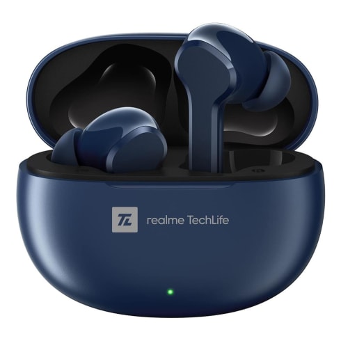 Realme Bluetooth Headset One Size Blue  RM TECHLIFE T100
