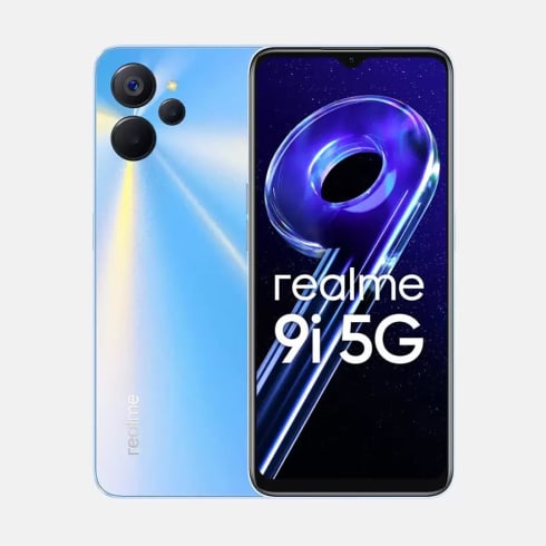 Realme Smart Phones 6GB RAM + 128GB ROM Soulful Blue   9i 5G