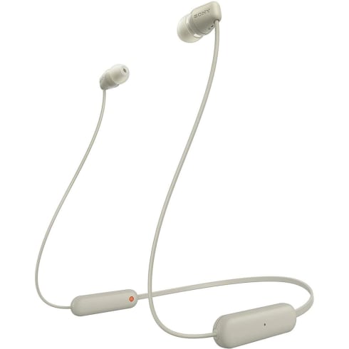 SONY Bluetooth Headset One Size Taupe   WI-C100