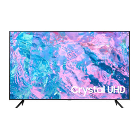 Samsung Television  65 inch Black  UA65CU7700KLXL Crystal 4K UHD Smart TV