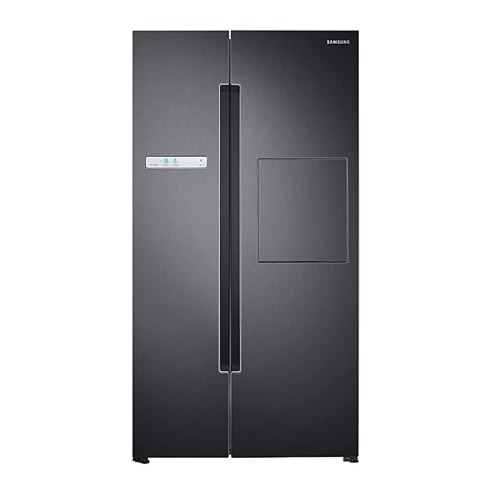 Samsung Refrigerator Side by Side 845 L Black Matte  RS82A6000B1