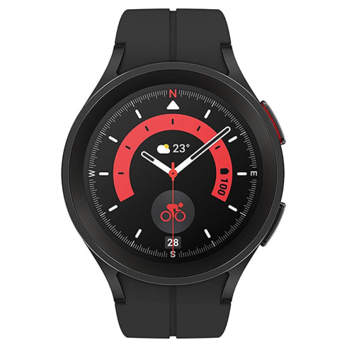 Samsung Smart Watches One Size Black  Watch5  SM-R910NBZAINU