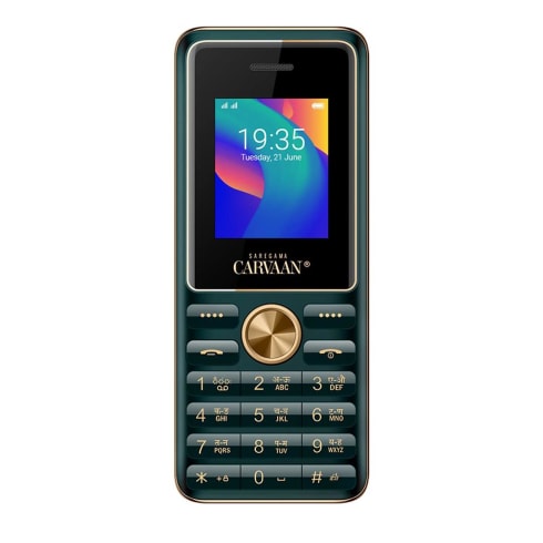Saregama Carvaan Featured Phones Dual Sim Green   M11