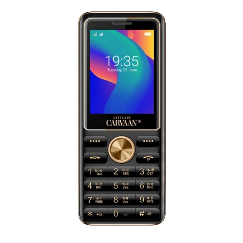 Saregama Carvaan Featured Phones Dual Sim Black  M21