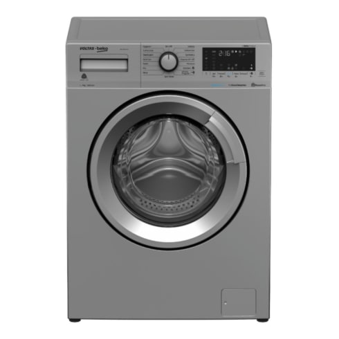 Voltas Beko Washing Machine 7 kg Silver  WFL7010VTSS Fully Automatic Front Load