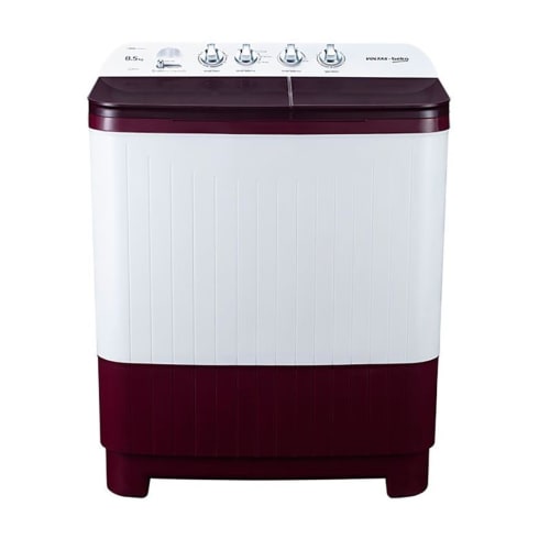 Voltas Beko Washing Machine 8.5 kg Burgundy  WTT85DBRG Semi Automatic Top Load