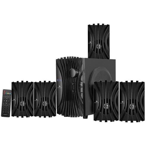 Zebronics Multimedia Speakers 5.1 Channel Black  Zeb-Twist