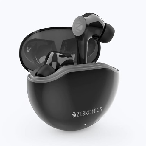 Zebronics Bluetooth Headset One Size Black  ZEB-SOUND BOMB 4