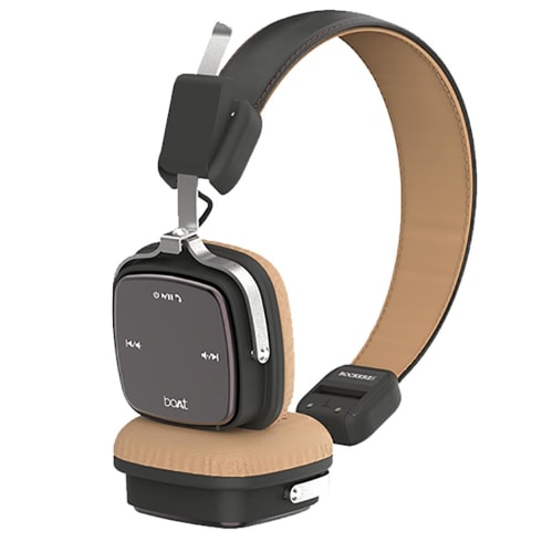 boAt Bluetooth Headphones One Size Brown  Rockerz 610